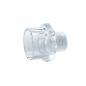 Preview: basin connector 3/4" to 20mm - glass clear